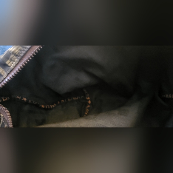 *** Mercari Sold*Fendi Zucca Shoulder Bag Pouch - Picture 4 of 12